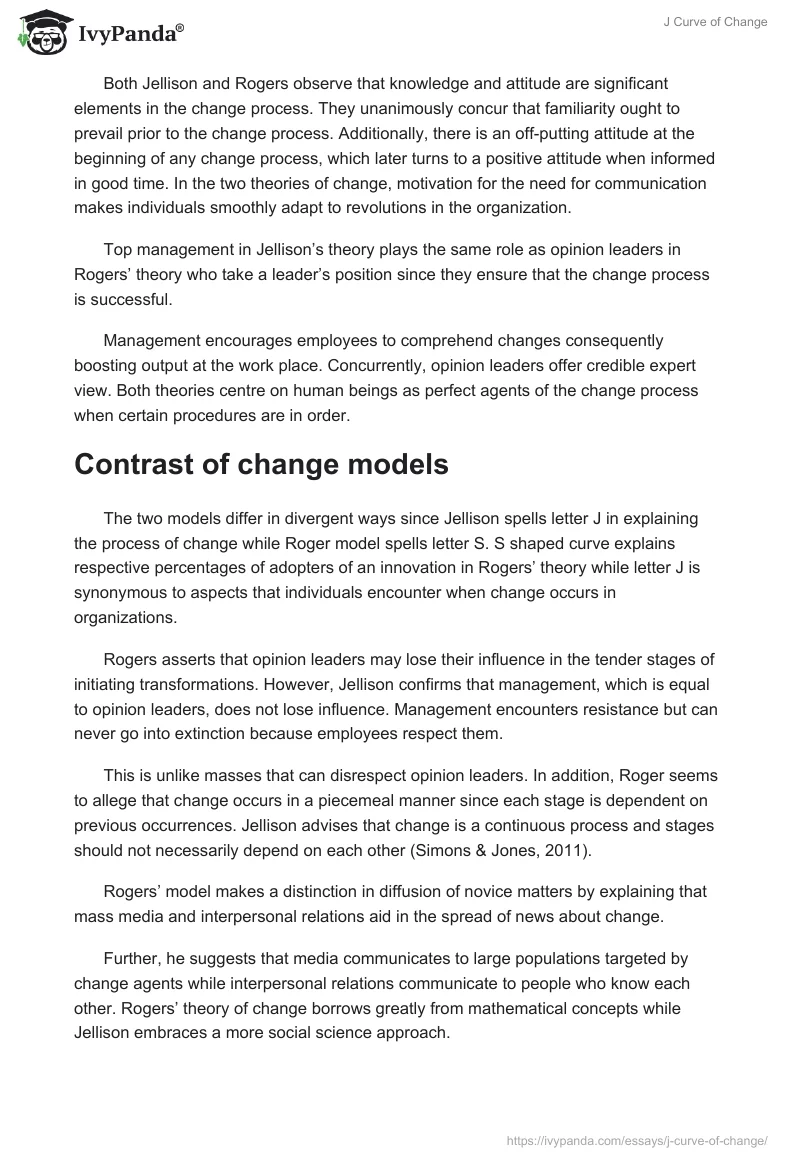 J Curve of Change. Page 3