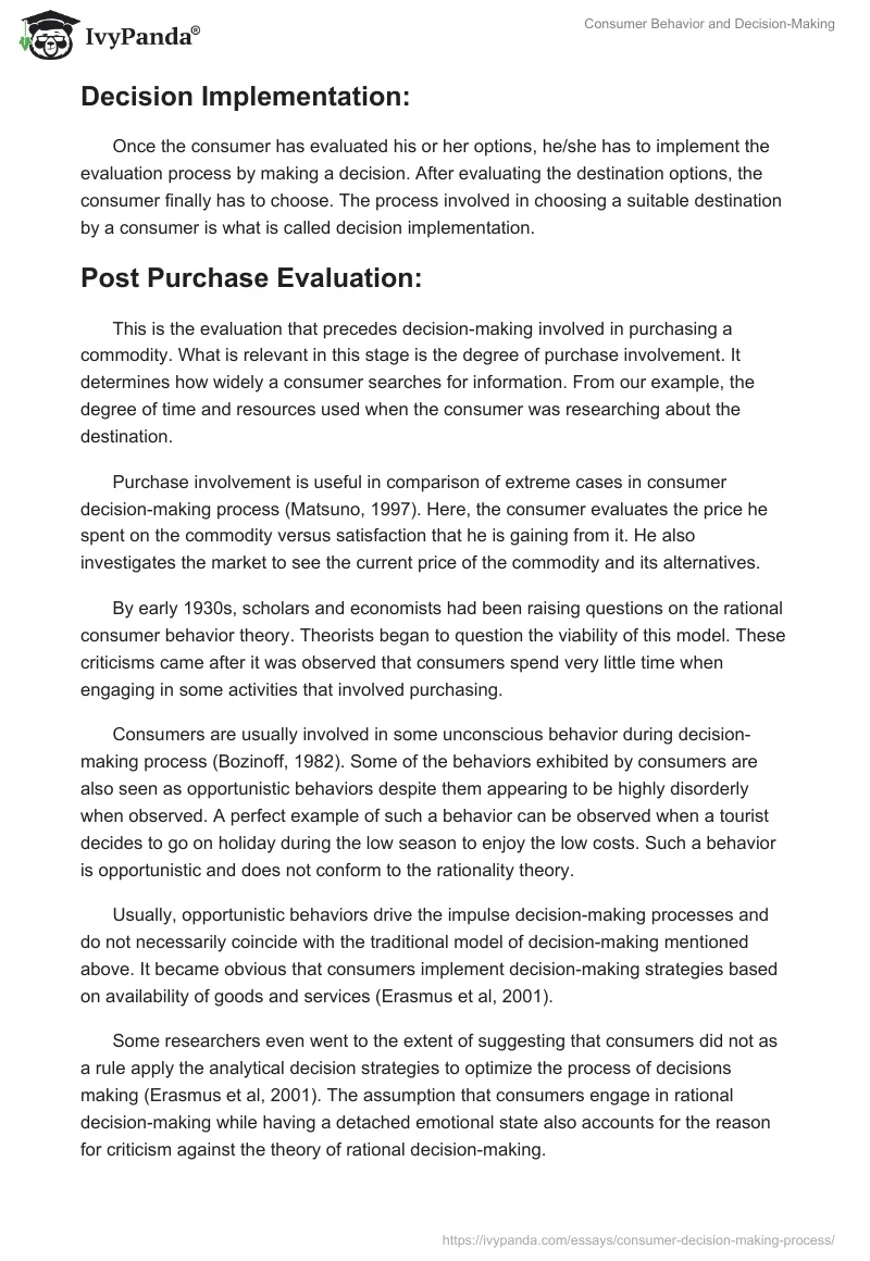 Consumer Behavior and Decision-Making. Page 5