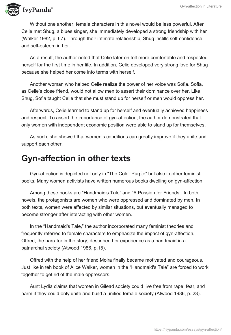 Gyn-affection in Literature. Page 2