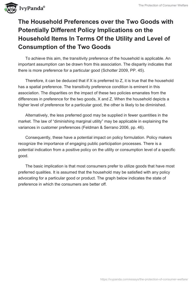 The Protection of Consumer Welfare. Page 3