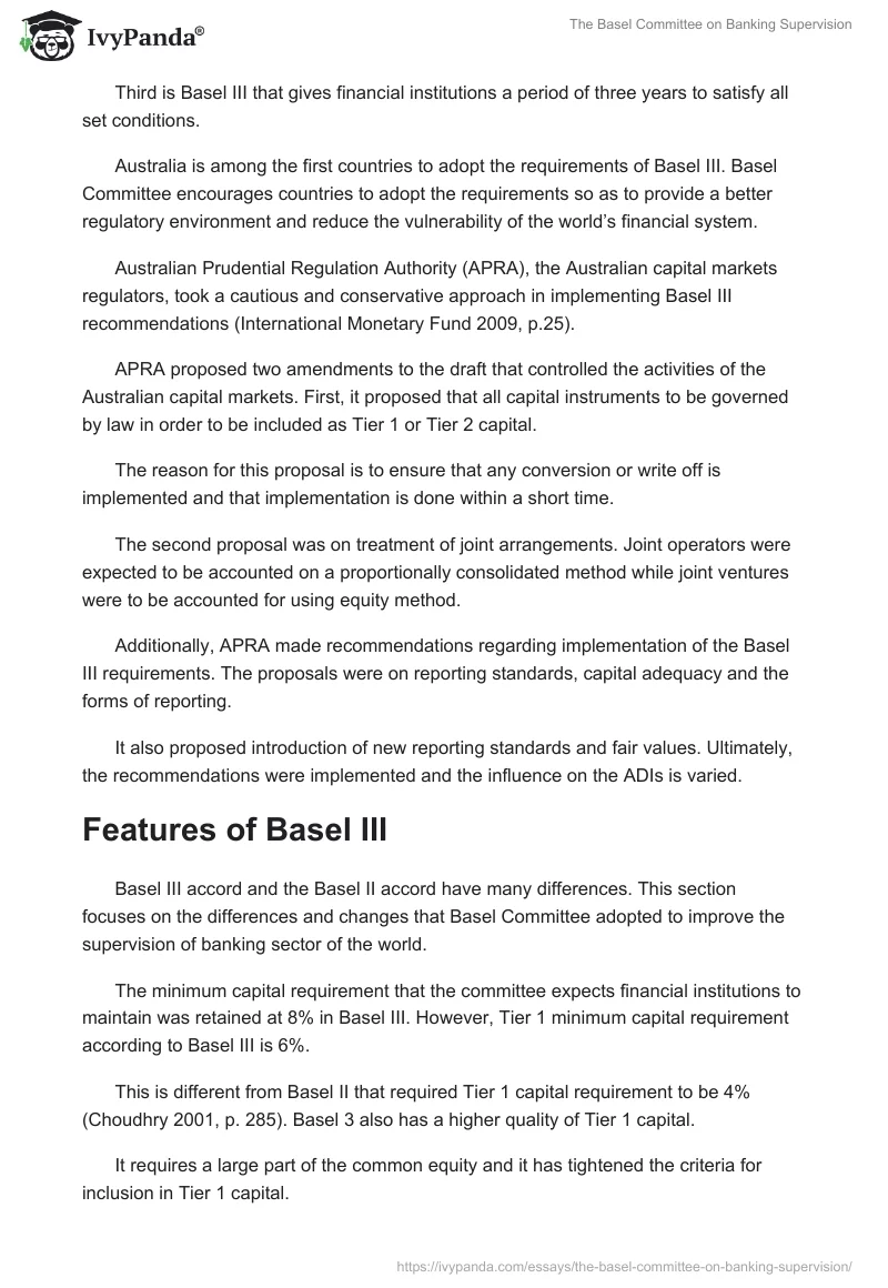 The Basel Committee on Banking Supervision. Page 2