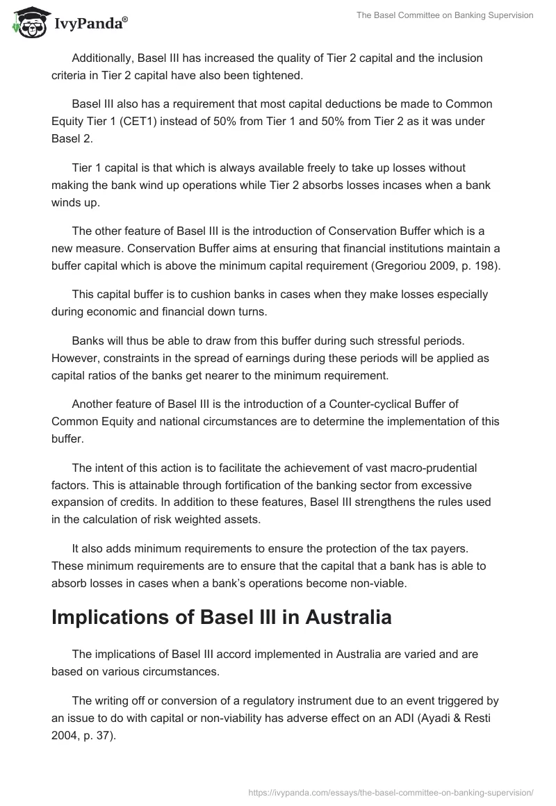 The Basel Committee on Banking Supervision. Page 3