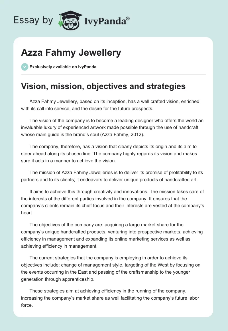 Azza Fahmy Jewellery. Page 1