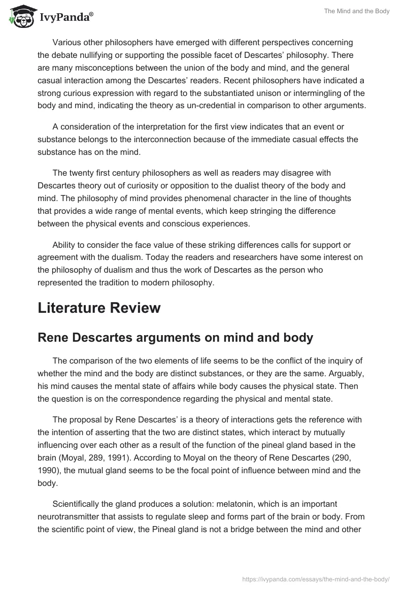 The Mind and the Body. Page 3