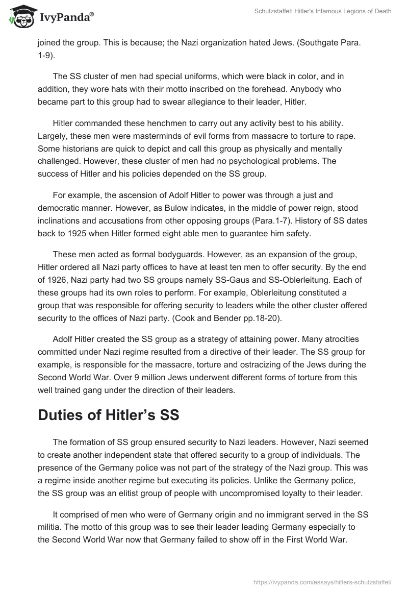 Schutzstaffel: Hitler's Infamous Legions of Death. Page 3