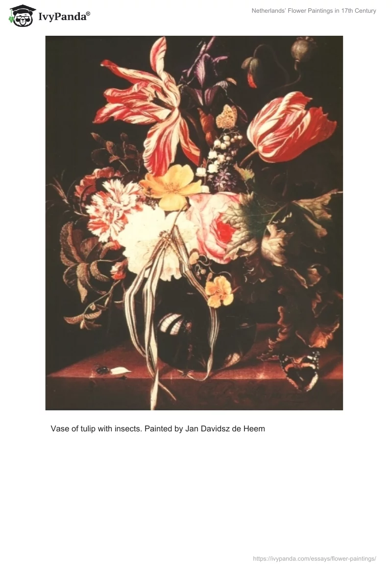 Netherlands’ Flower Paintings in 17th Century. Page 5