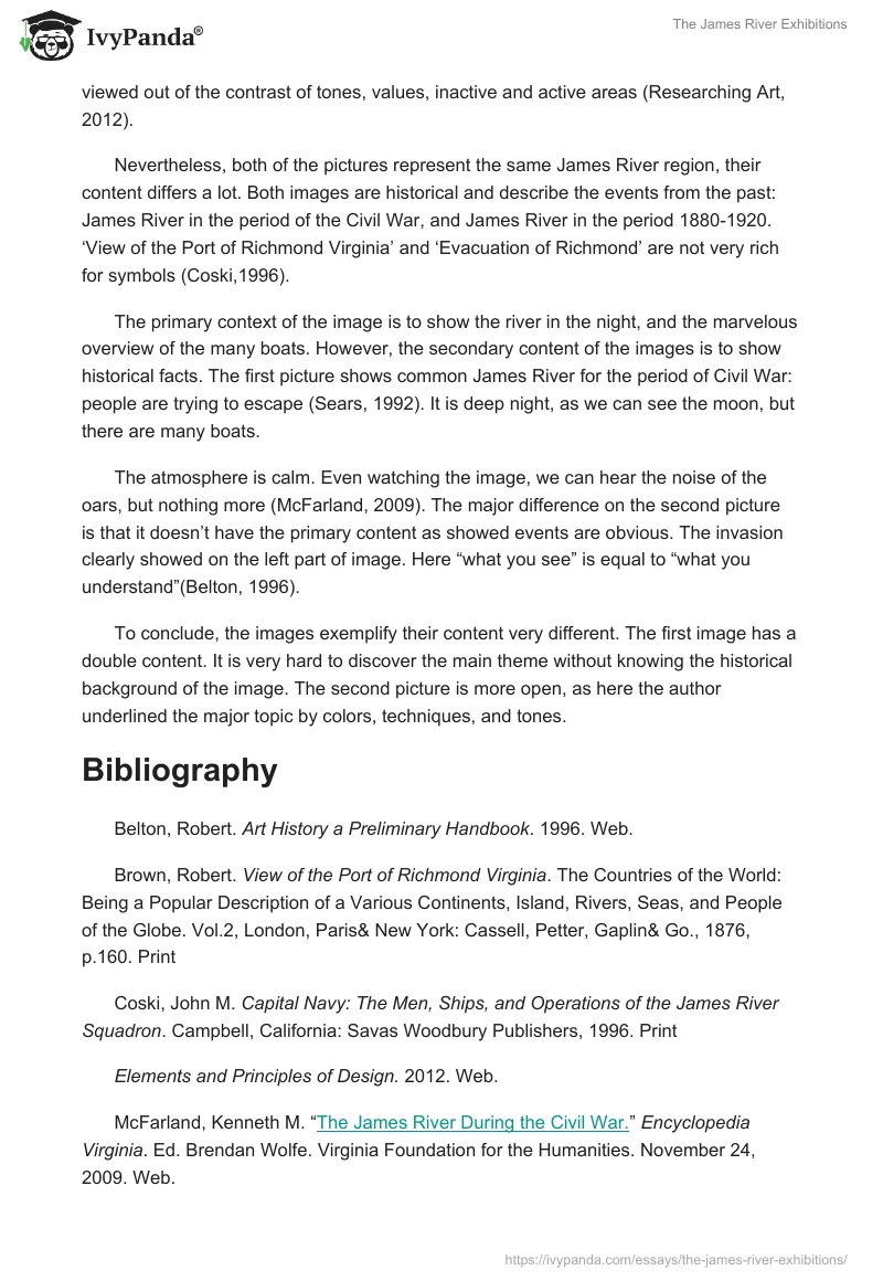 The James River Exhibitions. Page 2