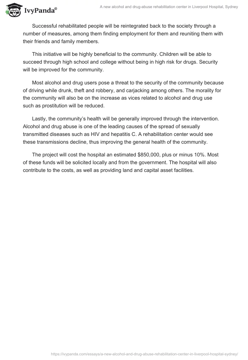 A New Alcohol and Drug-Abuse Rehabilitation Center in Liverpool Hospital, Sydney. Page 2