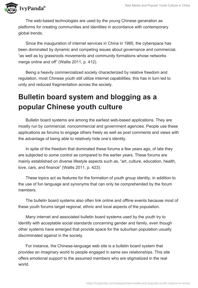 New Media and Popular Youth Culture in China. Page 4