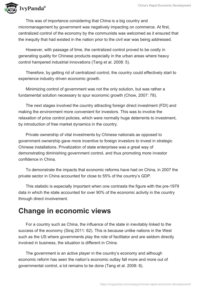 China’s Rapid Economic Development. Page 3