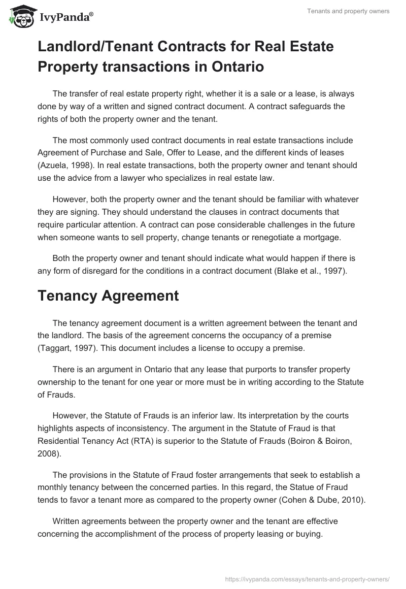 Tenants and property owners. Page 2