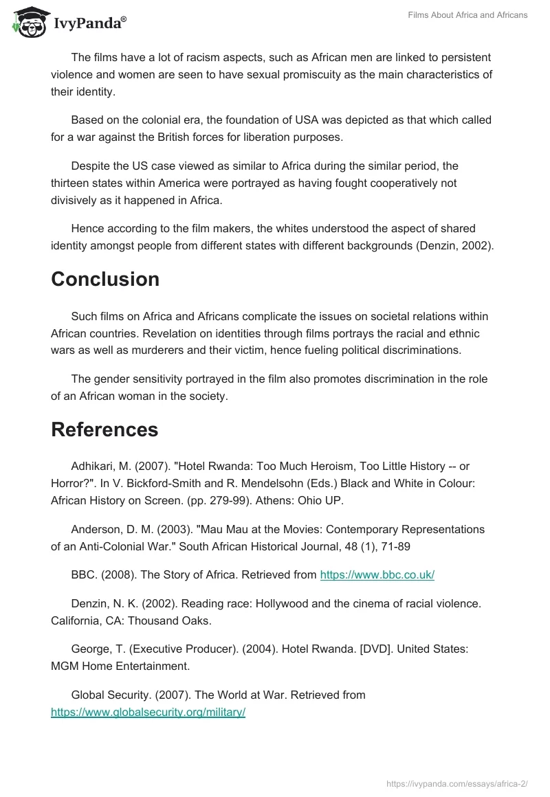 Films About Africa and Africans. Page 4
