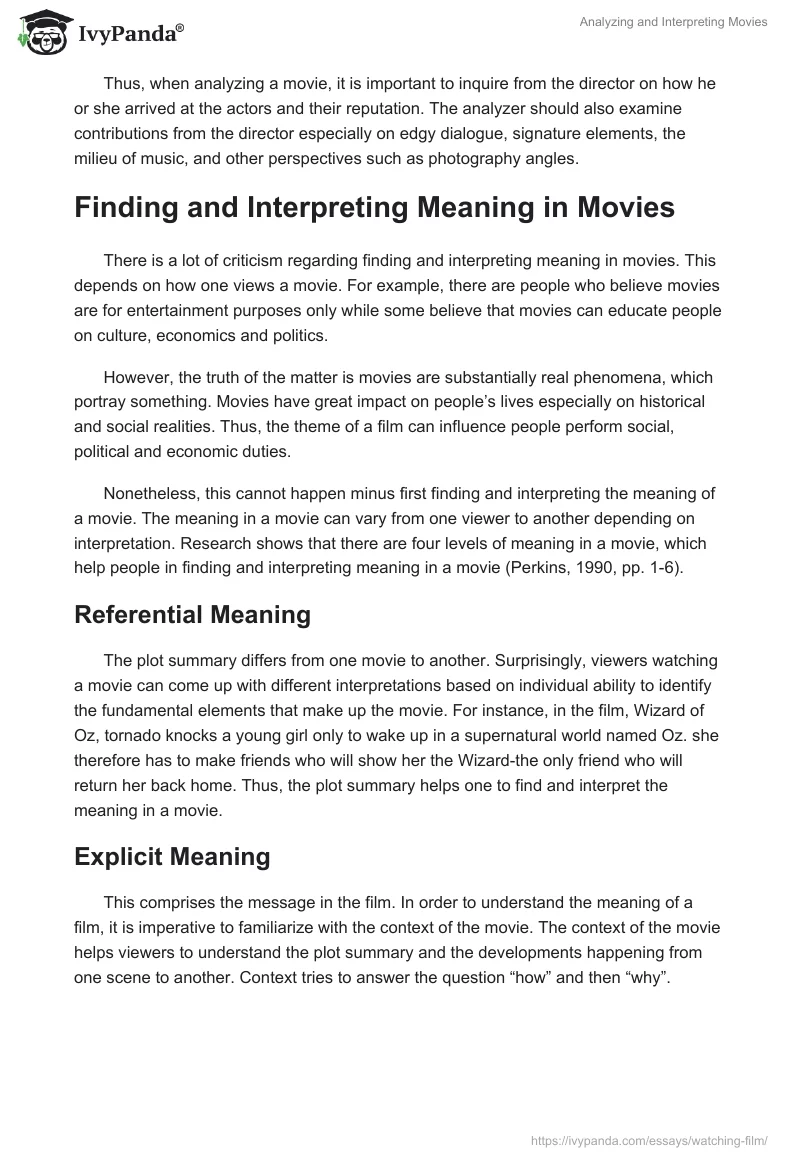 Analyzing and Interpreting Movies. Page 4