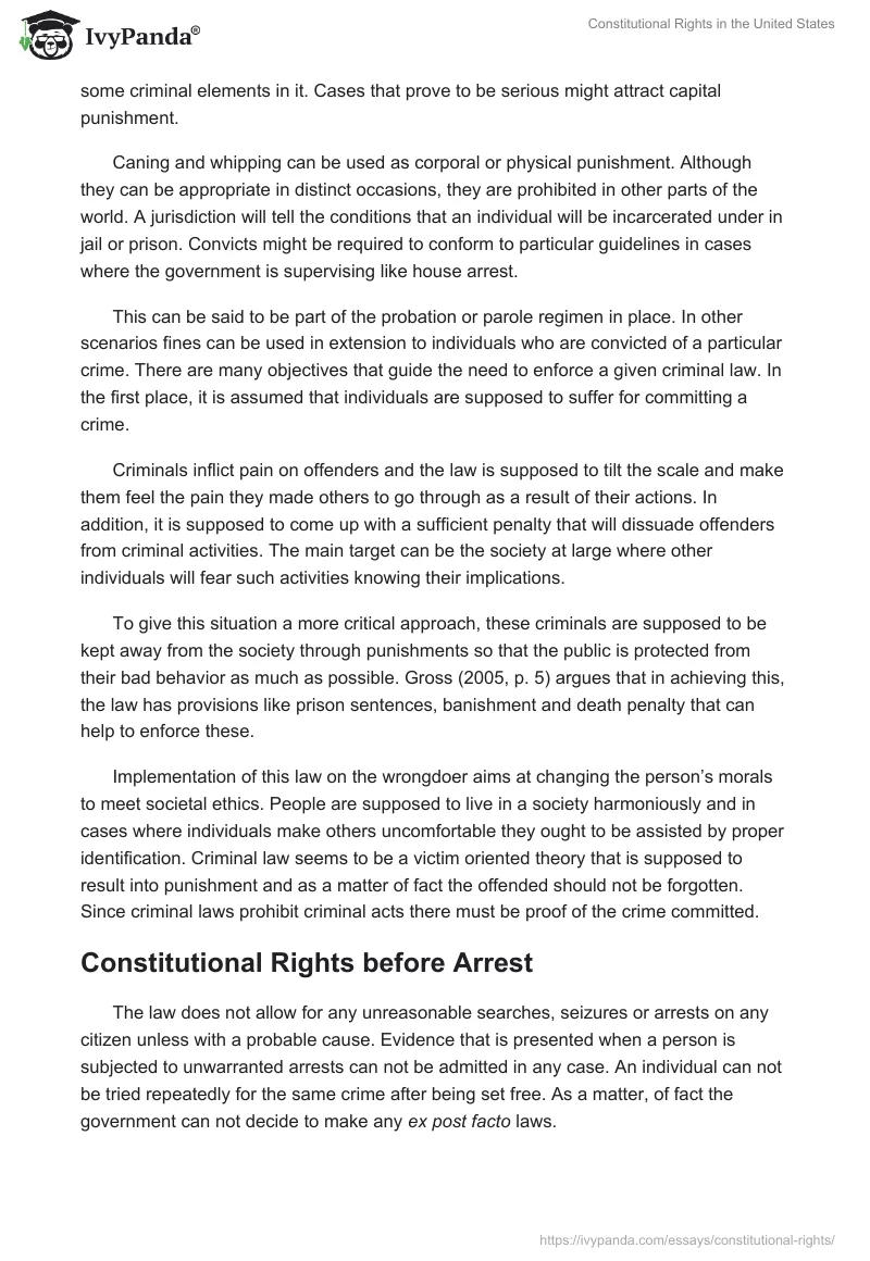 Constitutional Rights in the United States. Page 2
