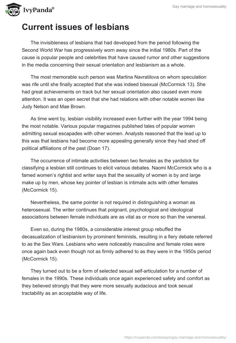 Gay marriage and homosexuality. Page 3