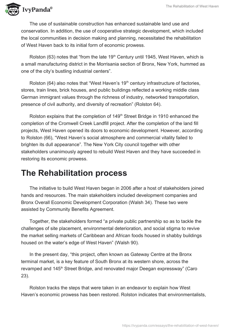 The Rehabilitation of West Haven. Page 2