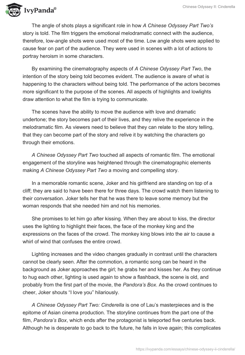 Chinese Odyssey II: Cinderella. Page 4
