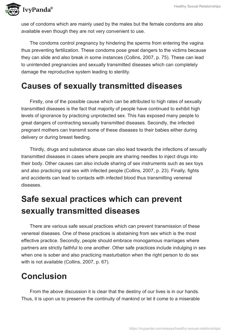 Healthy Sexual Relationships. Page 2