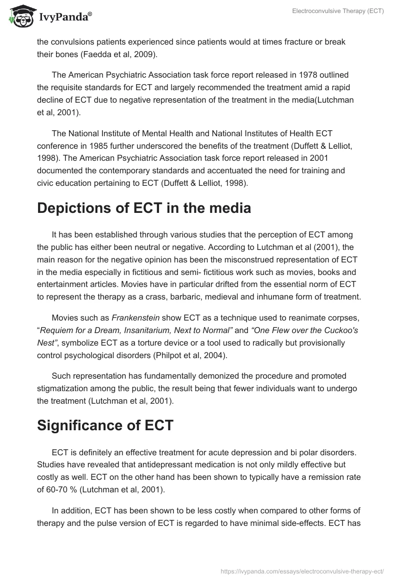 Electroconvulsive Therapy (ECT). Page 2