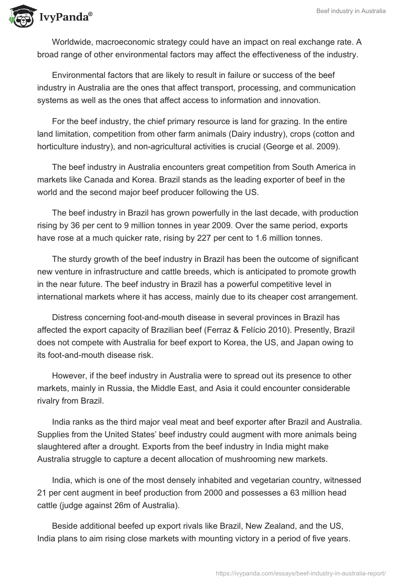 Beef industry in Australia. Page 2