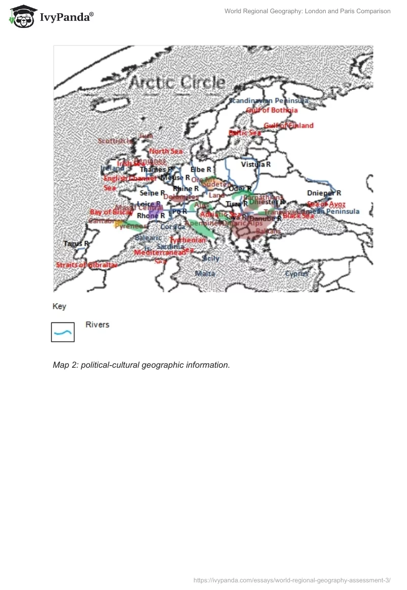 World Regional Geography: London and Paris Comparison. Page 3