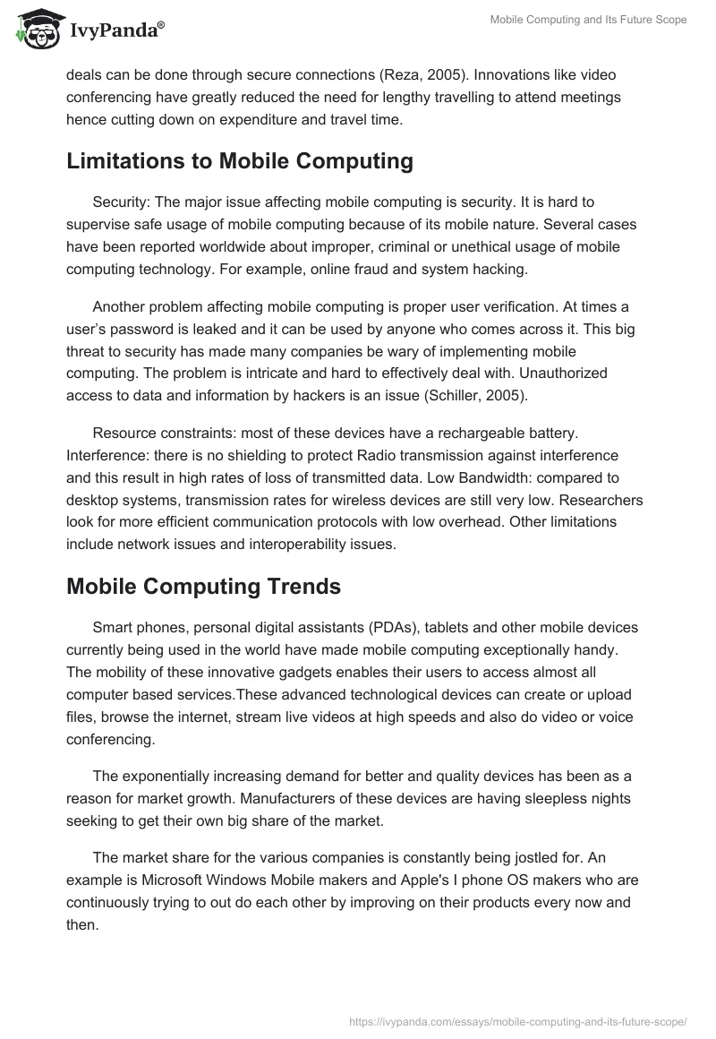 Mobile Computing and Its Future Scope. Page 4