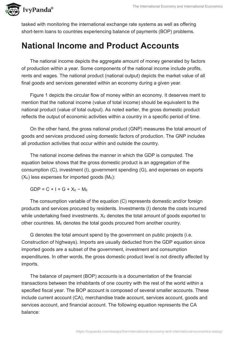 The International Economy and International Economics. Page 3