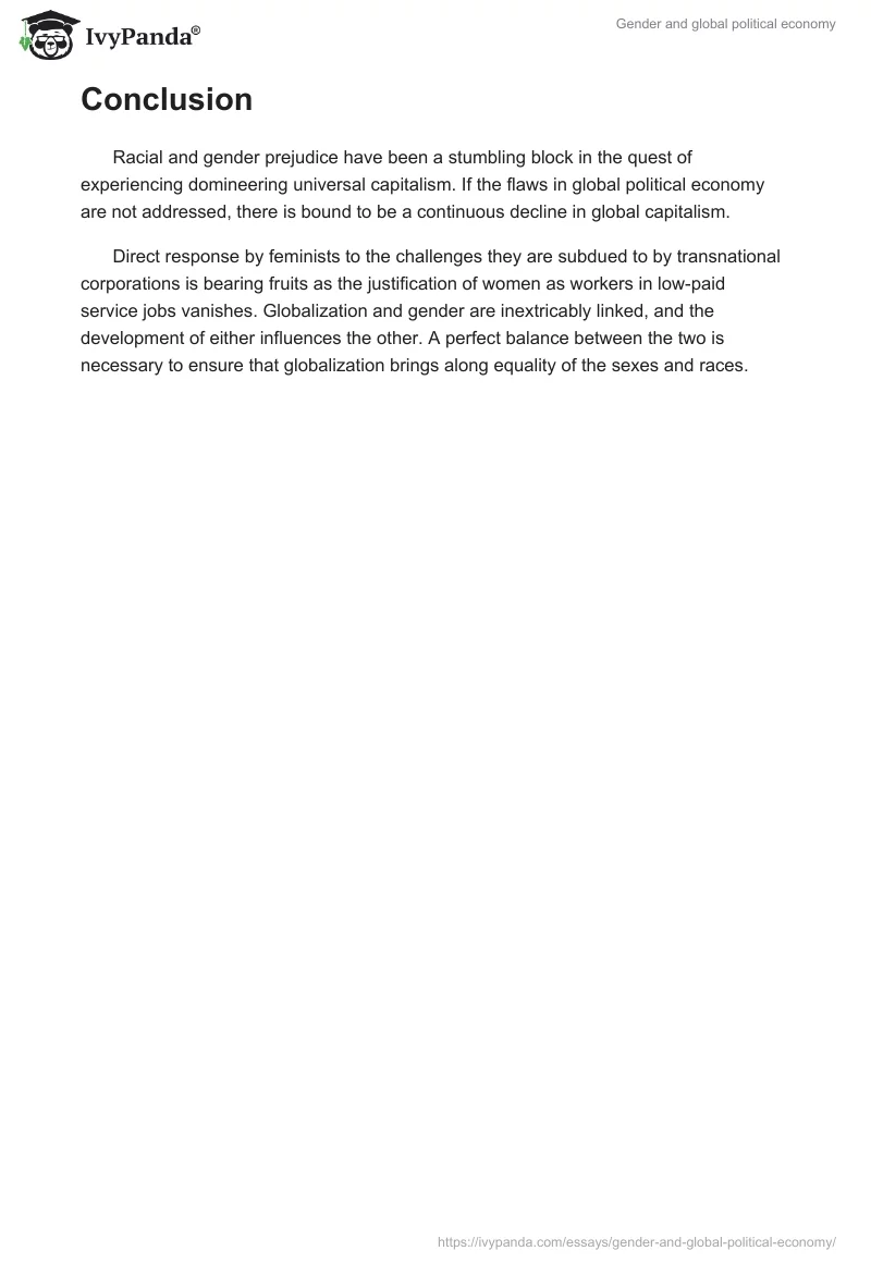 Gender and global political economy. Page 3