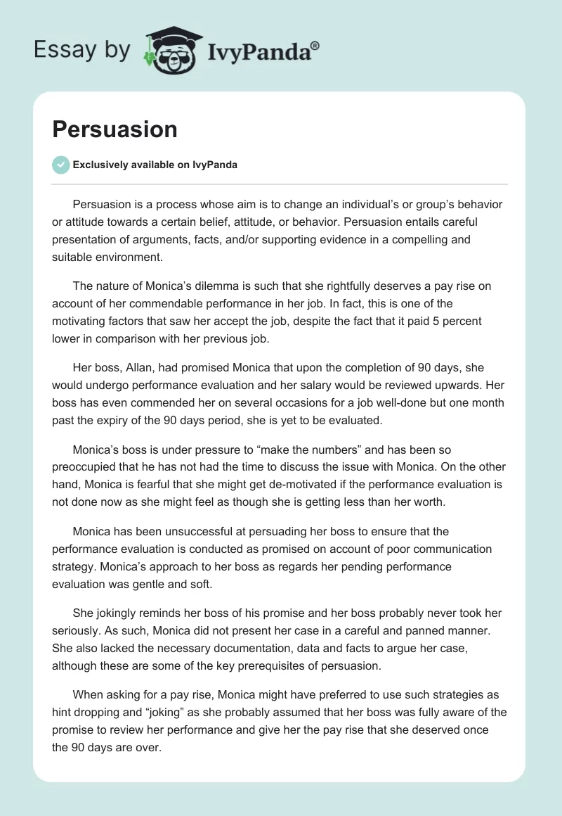 Persuasion. Page 1