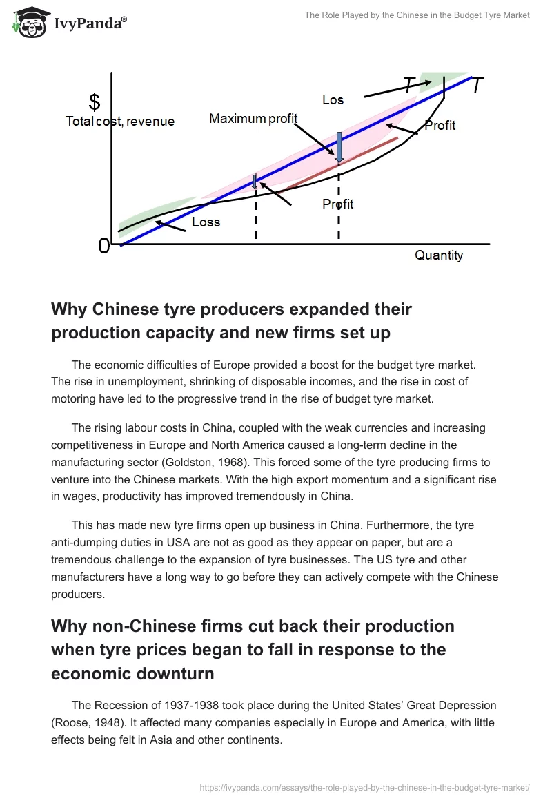 The Role Played by the Chinese in the Budget Tyre Market. Page 3