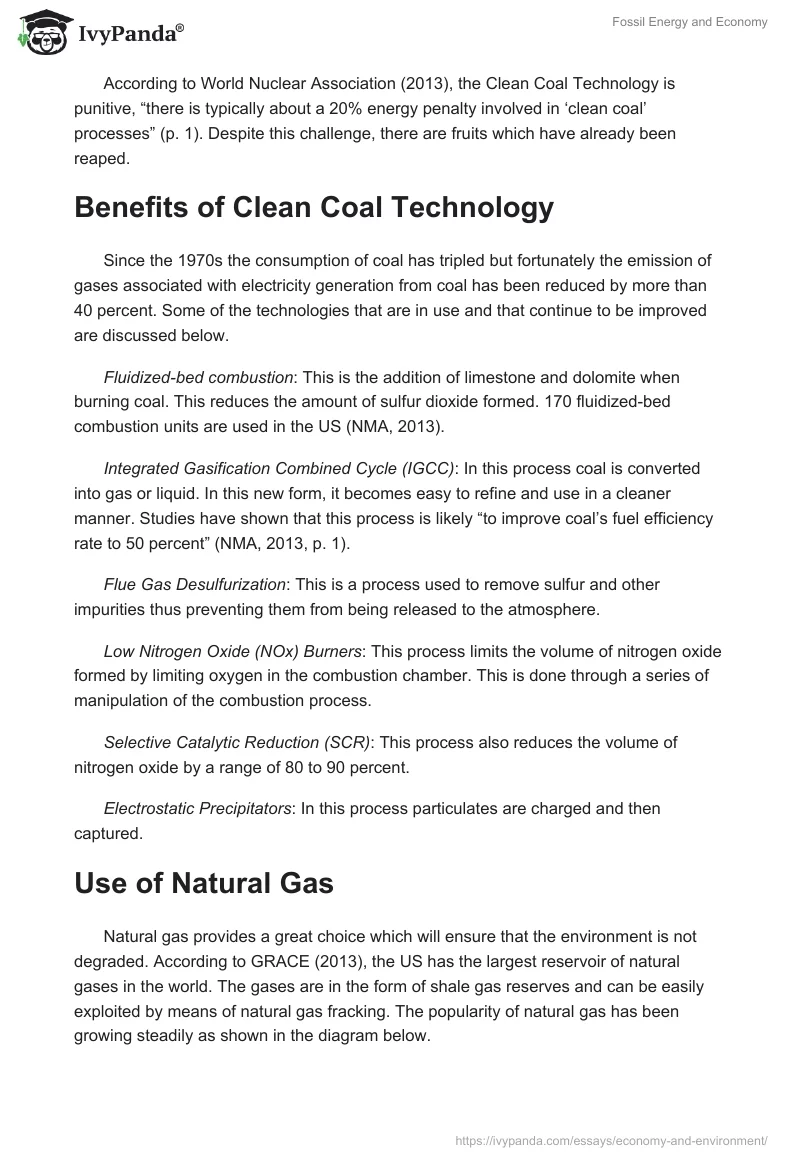 Fossil Energy and Economy. Page 4