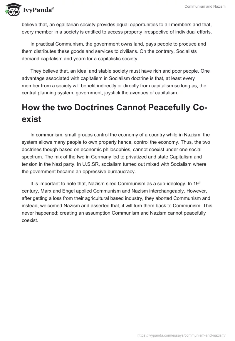 Communism and Nazism. Page 3