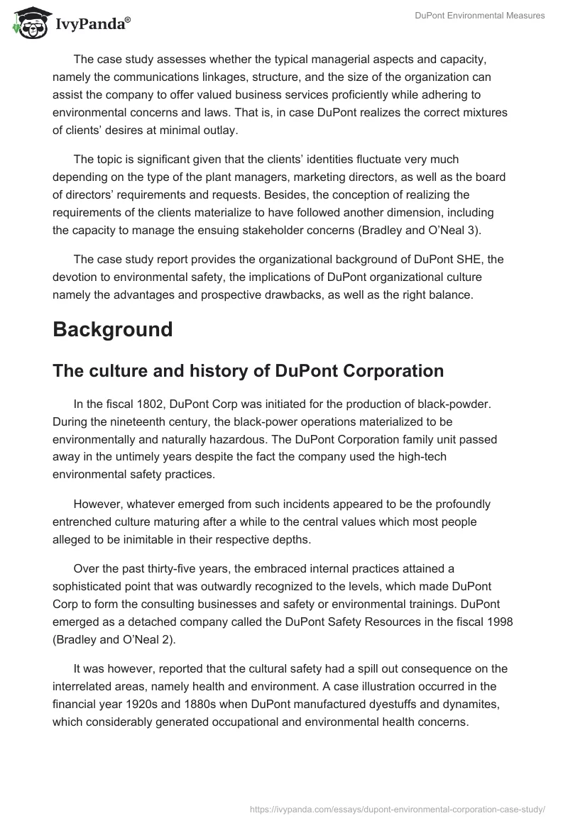 DuPont Environmental Measures. Page 2
