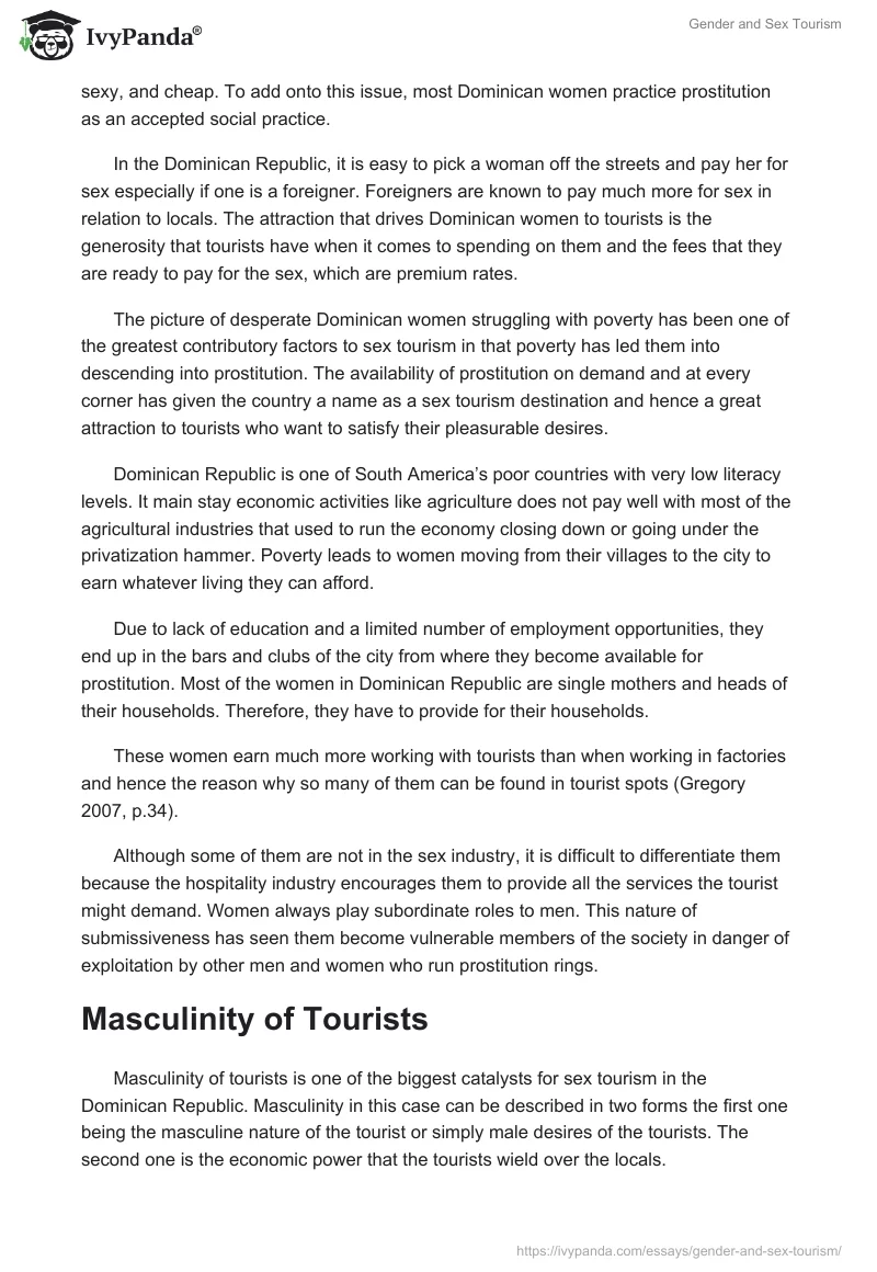 Gender and Sex Tourism. Page 3