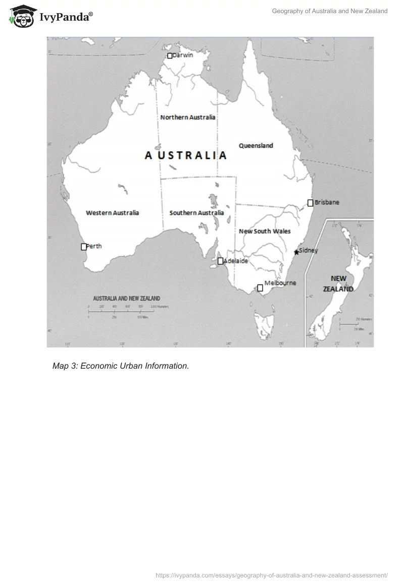 Geography of Australia and New Zealand. Page 3