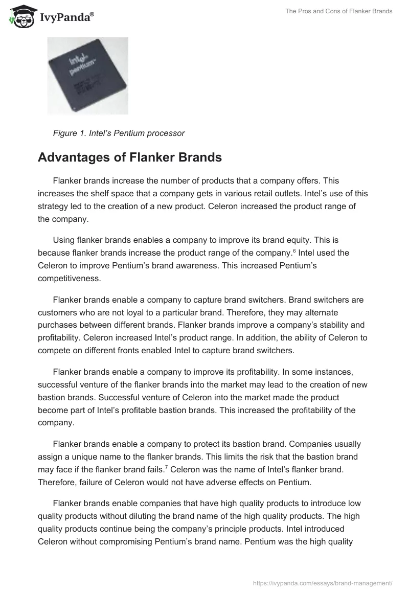 The Pros and Cons of Flanker Brands. Page 3
