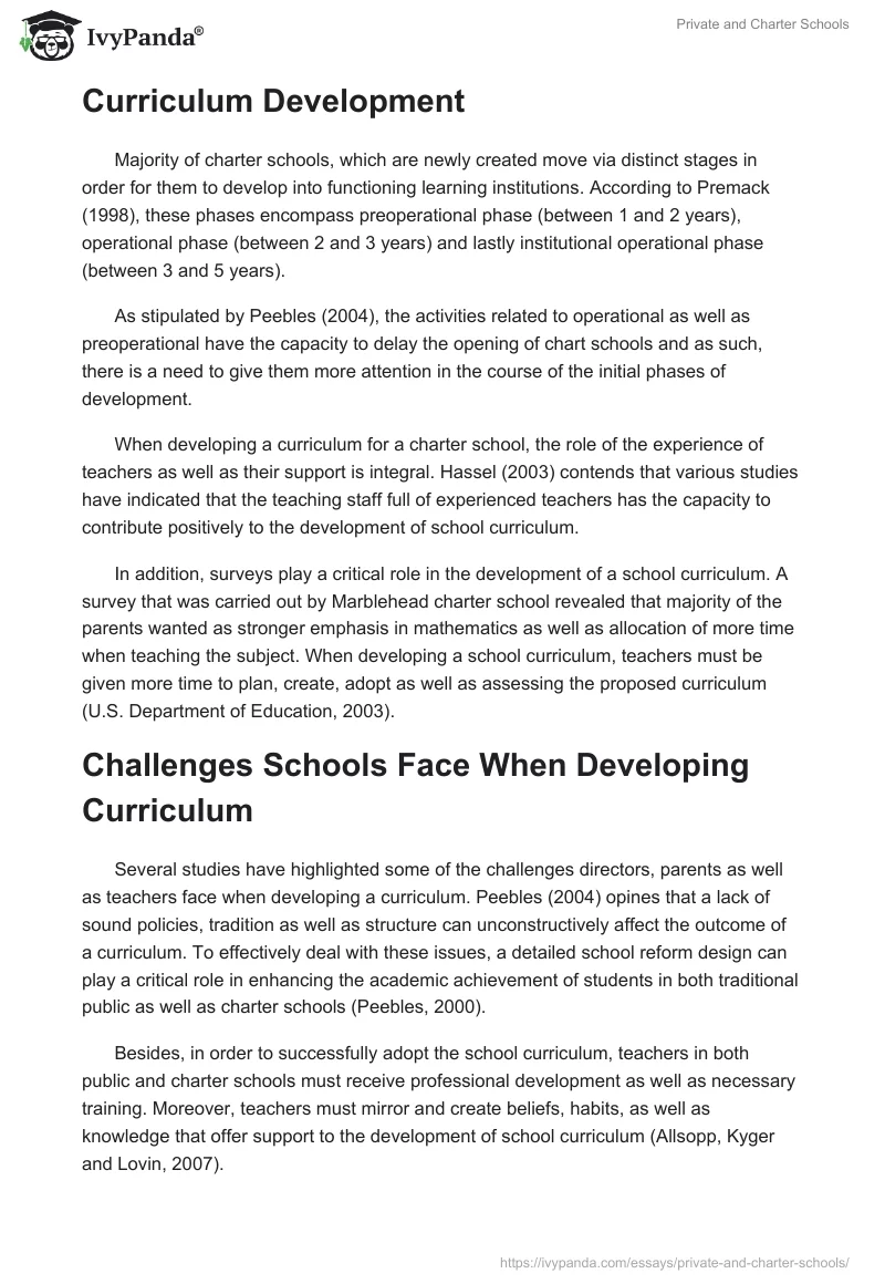 Private and Charter Schools. Page 3