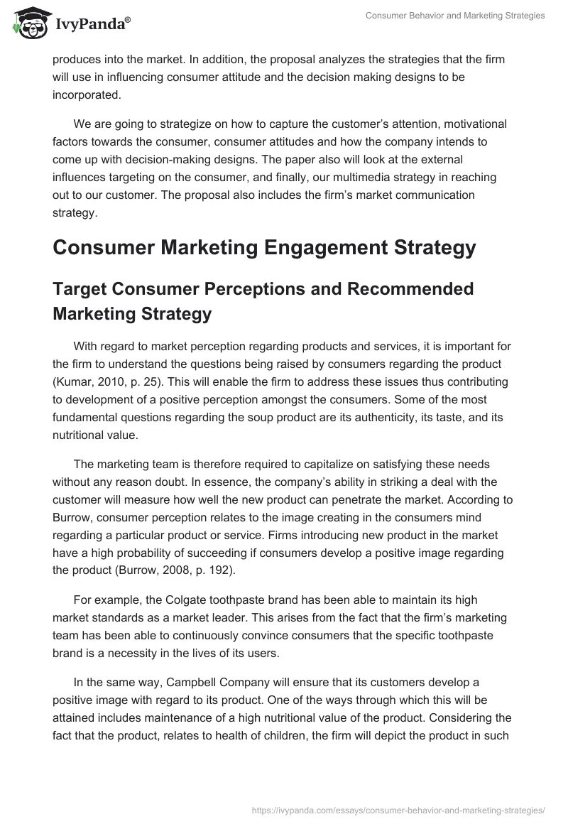Consumer Behavior and Marketing Strategies. Page 2