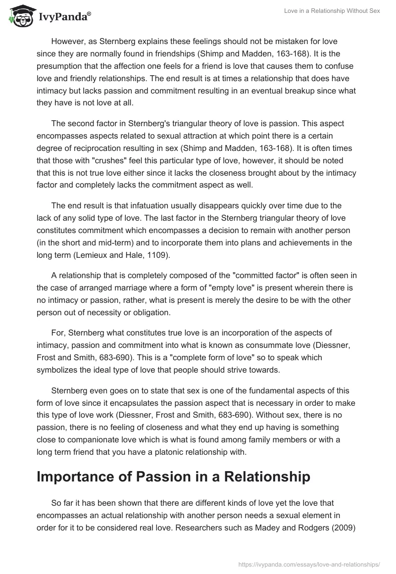 Love in a Relationship Without Sex. Page 3