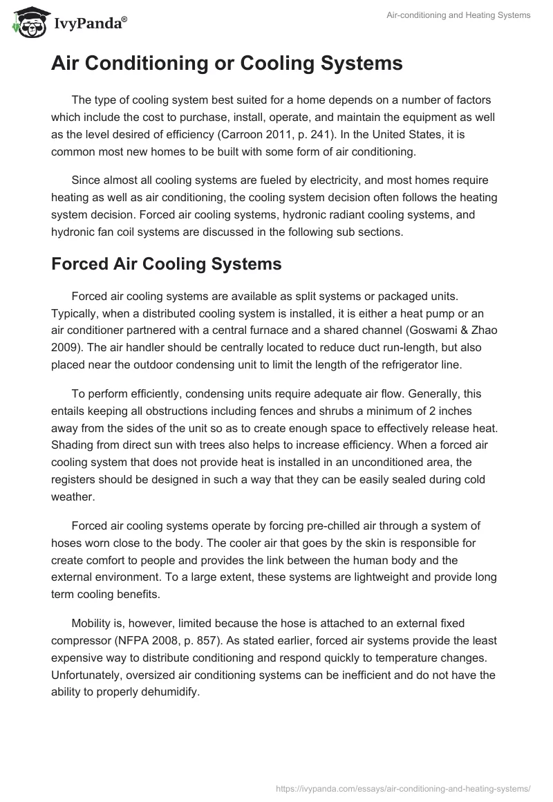 Air-conditioning and Heating Systems. Page 4