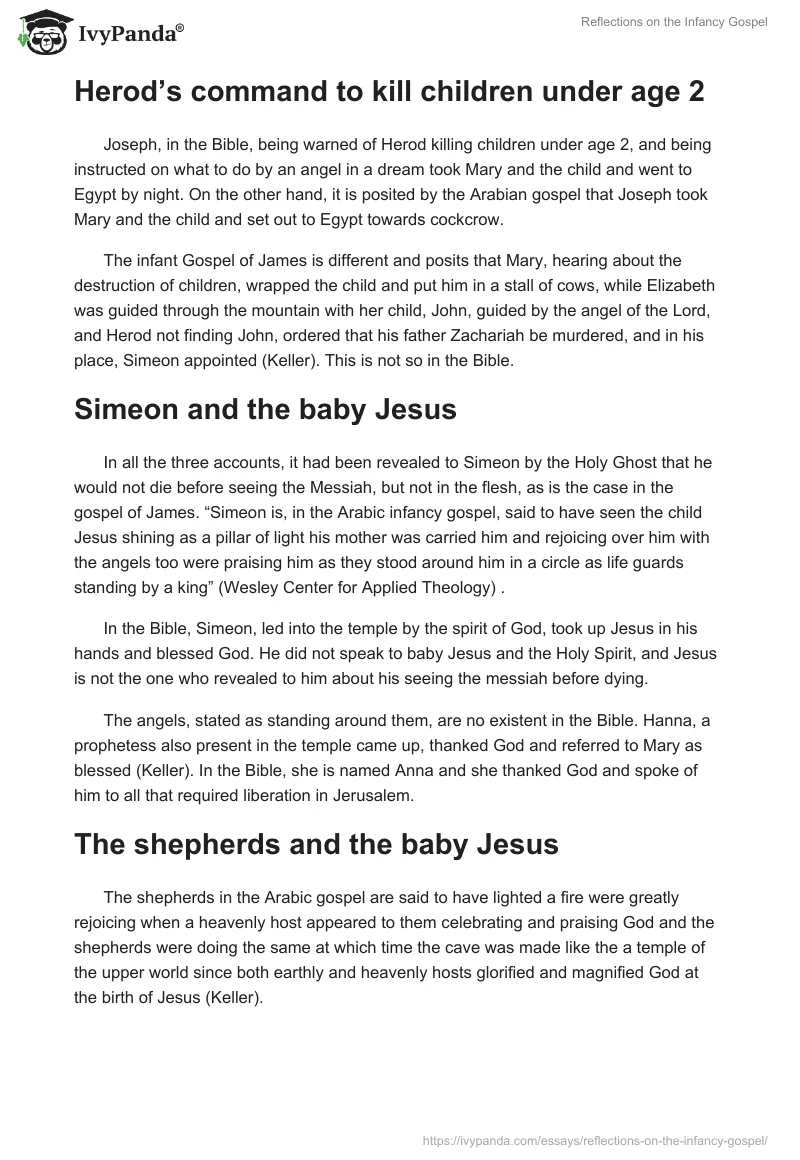 Reflections on the Infancy Gospel. Page 4