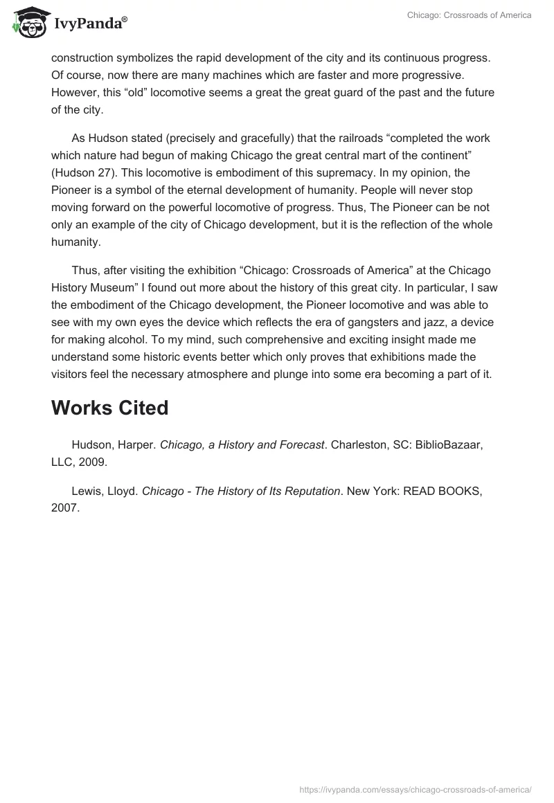 Chicago: Crossroads of America. Page 2