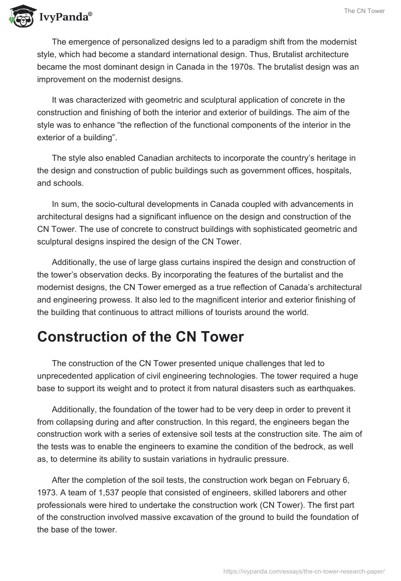 The CN Tower. Page 5