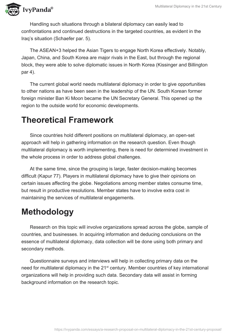 Multilateral Diplomacy in the 21st Century. Page 4