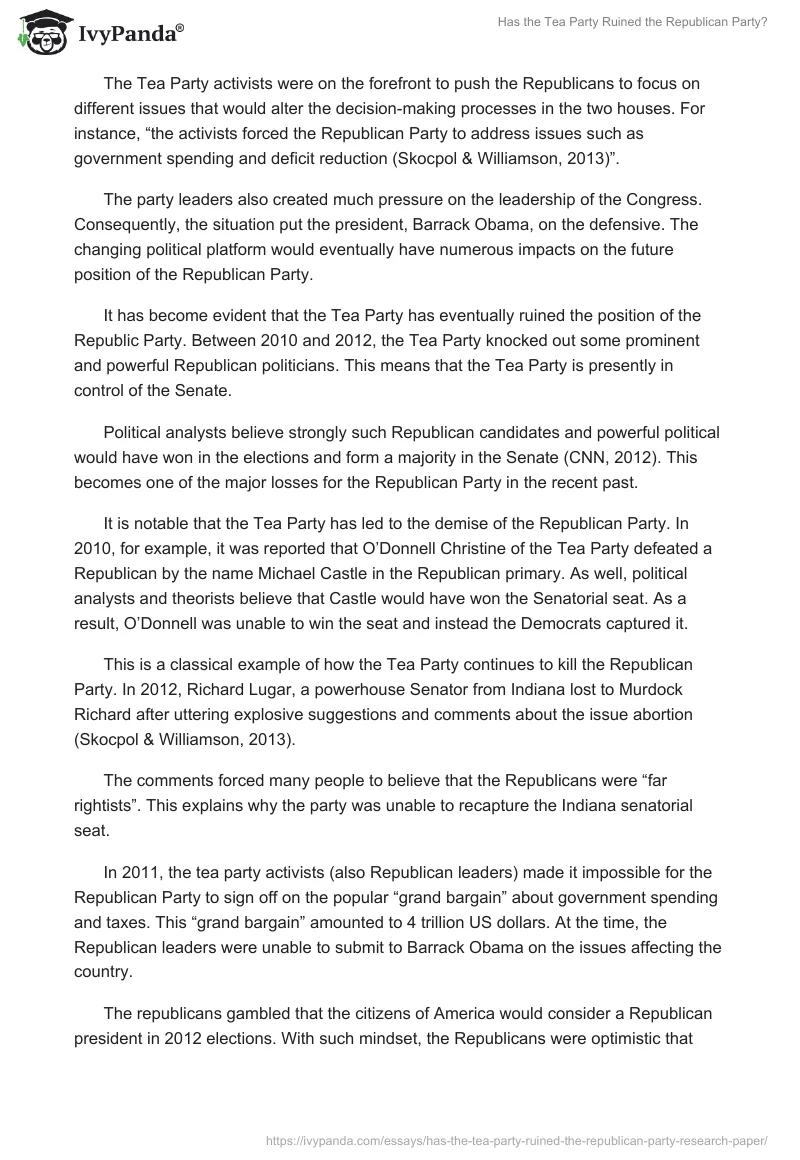 Has the Tea Party Ruined the Republican Party?. Page 2