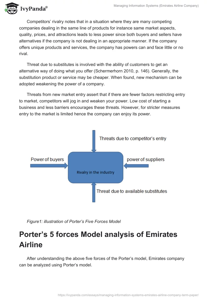 Managing Information Systems (Emirates Airline Company). Page 5