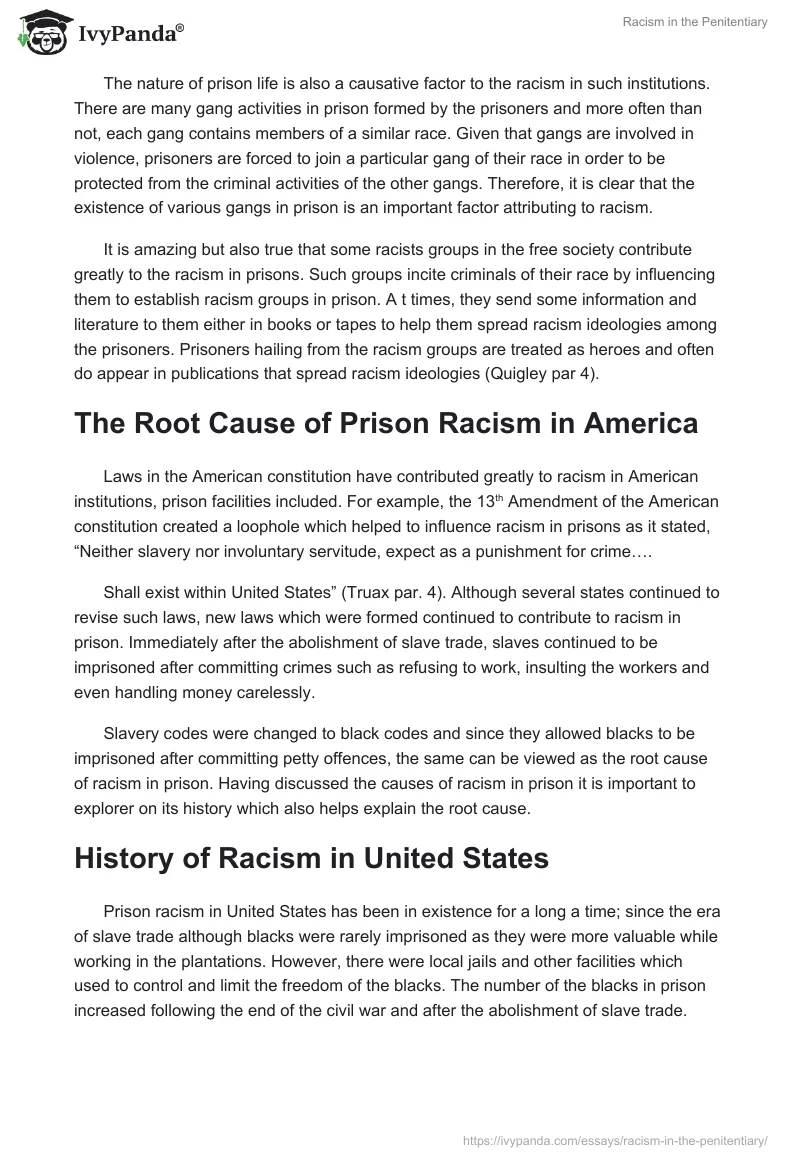 Racism in the Penitentiary. Page 2