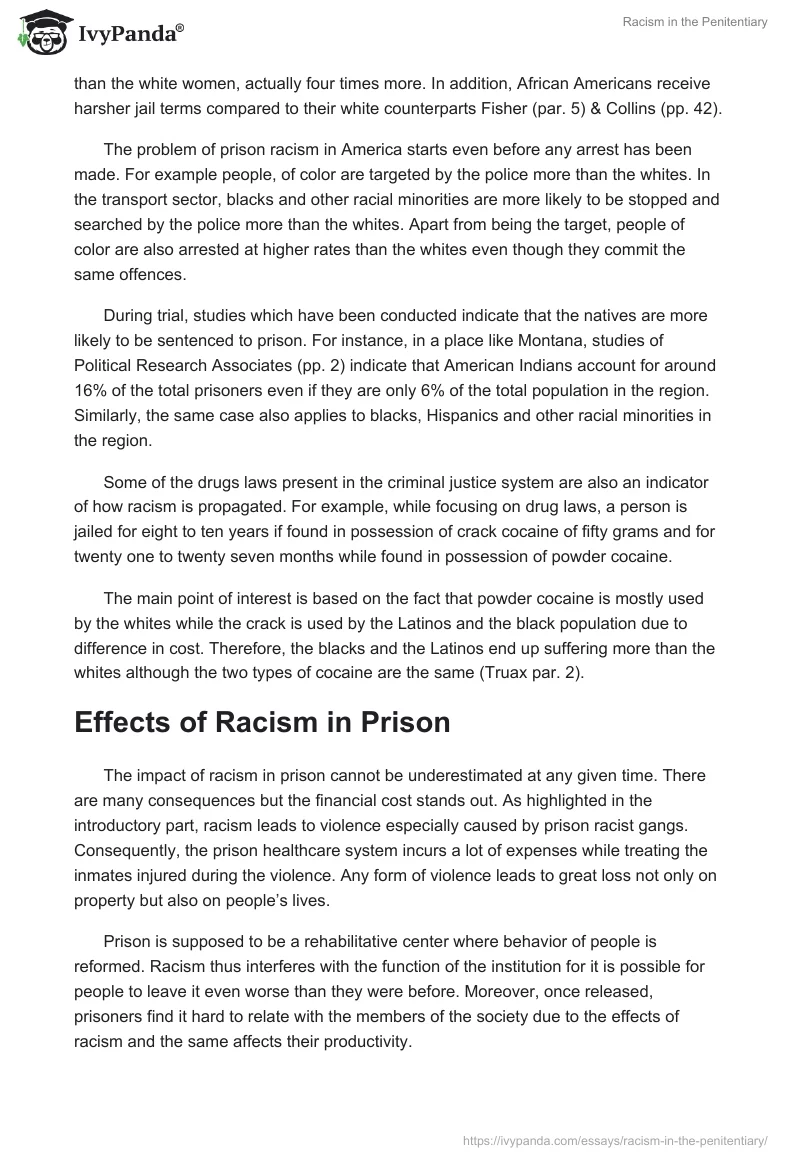 Racism in the Penitentiary. Page 4