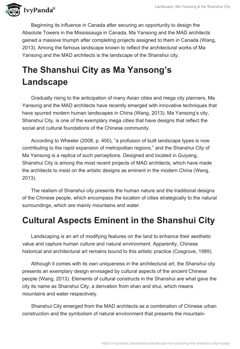 Landscape: Ma Yansong & the Shanshui City. Page 2