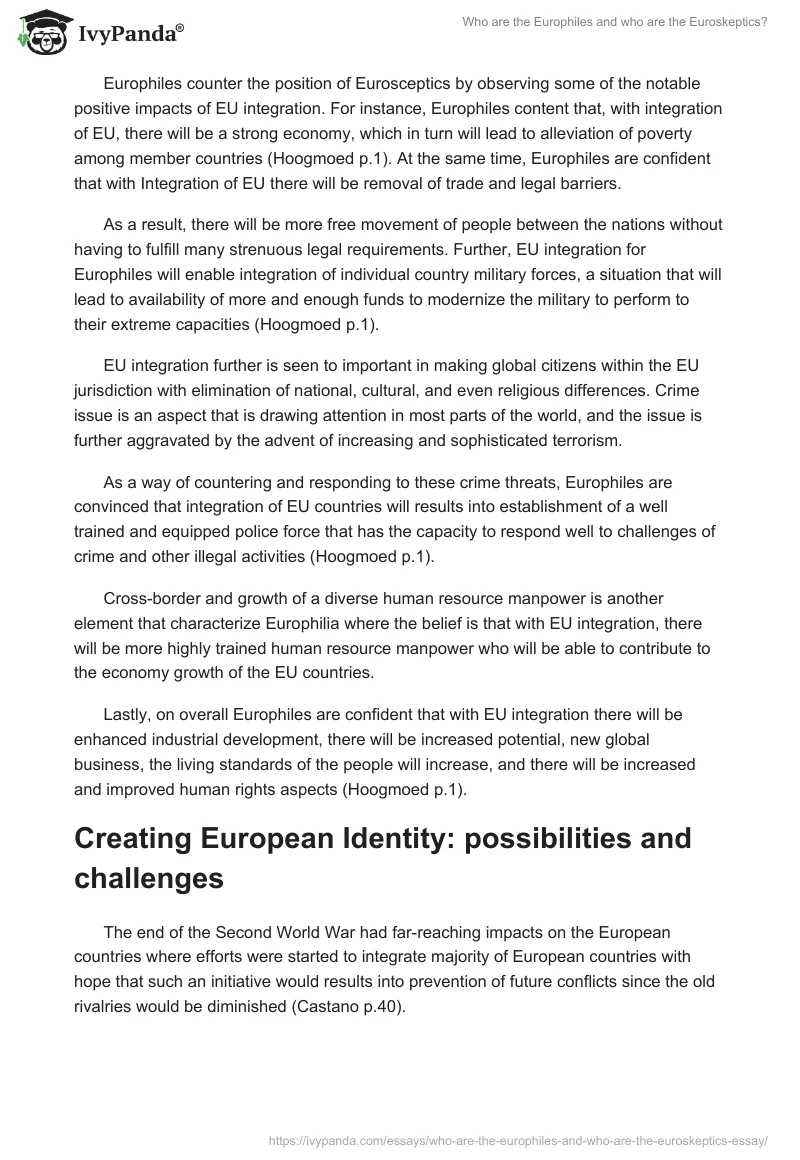 Who are the Europhiles and who are the Euroskeptics?. Page 3